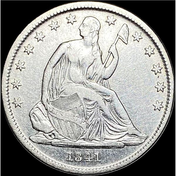 1841-O Seated Liberty Half Dollar CLOSELY  UNCIRCULATED
