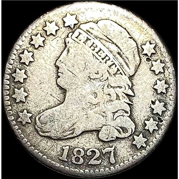 1827 Capped Bust Dime NICELY CIRCULATED