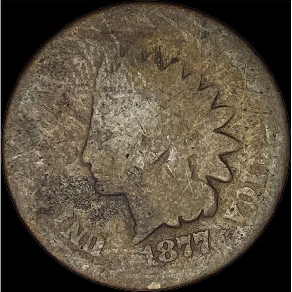 1877 Indian Head Cent NICELY CIRCULATED