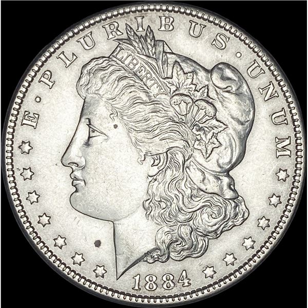 1884 Morgan Silver Dollar CLOSELY  UNCIRCULATED