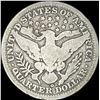 Image 2 : 1909-O Silver Barber Quarter NICELY  CIRCULATED