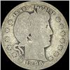 1896-O Silver Barber Quarter NICELY  CIRCULATED