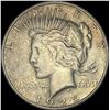 1925-S Silver Peace Dollar CHOICE AU