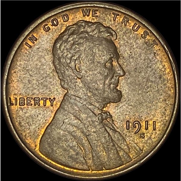 1911-S Lincoln Wheat Cent UNCIRCULATED