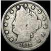 1912-S Liberty Head Nickel NICELY CIRCULATED