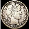 1908-S Silver Barber Quarter LIGHTLY  CIRCULATED