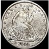 Image 1 : 1844 Seated Liberty Half Dollar CLOSELY  UNCIRCULATED