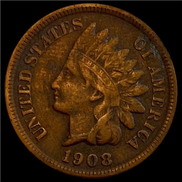 1908-S Indian Head Cent NICELY CIRCULATED