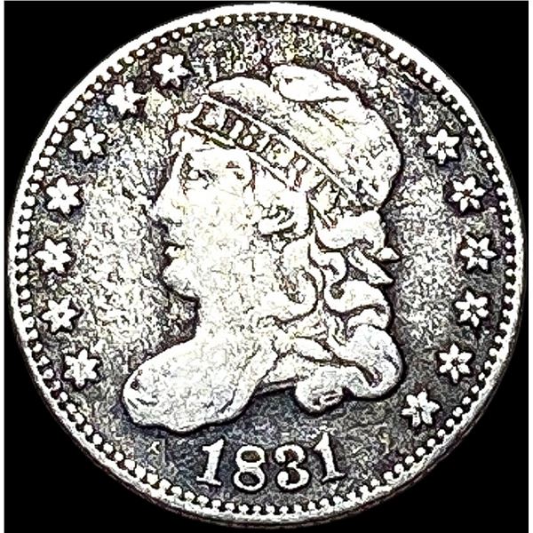 1831 Capped Bust Half Dime NEARLY  UNCIRCULATED