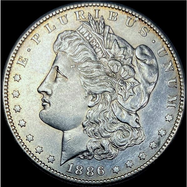 1886-S Silver Morgan Dollar CHOICE AU
