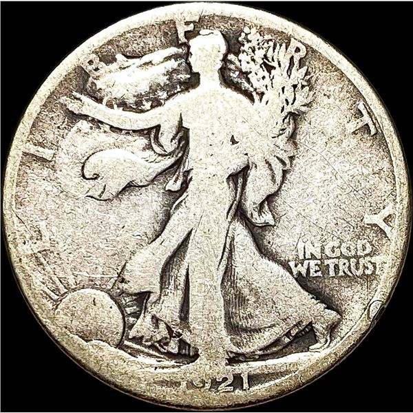 1921-D Walking Liberty Half Dollar NICELY  CIRCULATED