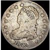 Image 1 : 1825 Capped Bust Silver Quarter NICELY  CIRCULATED