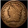 Image 1 : 1834 Classic Head Half Cent NICELY CIRCULATED