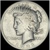 Image 1 : 1921 Silver Peace Dollar LIGHTLY CIRCULATED