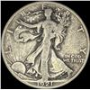 1921-S Walking Liberty Half Dollar LIGHTLY  CIRCULATED