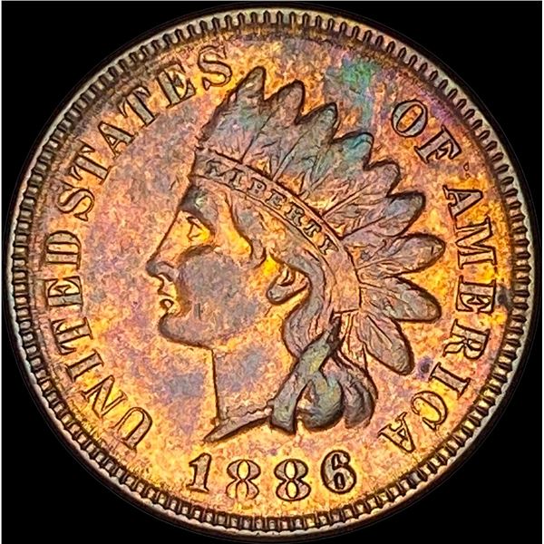 1886 Indian Head Cent CLOSELY UNCIRCULATED