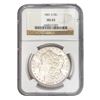 Image 1 : 1881-S Morgan Silver Dollar NGC MS65