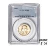 1960 Washington Silver Quarter PCGS MS66