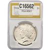 1926-S Silver Peace Dollar PGA MS63