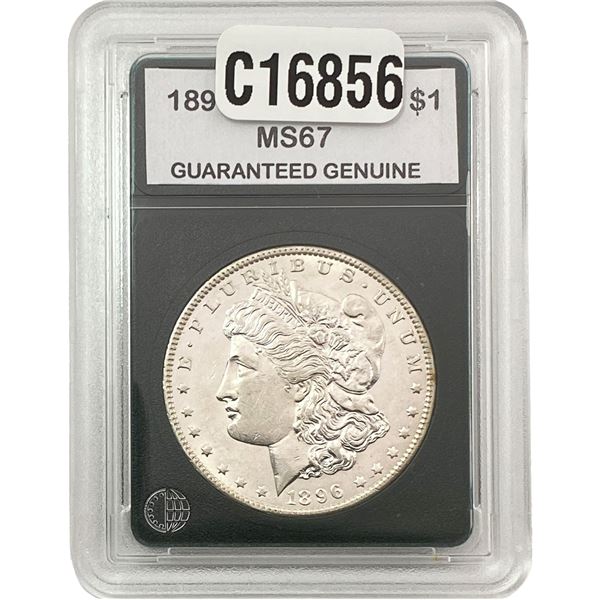 1896-O Morgan Silver Dollar MS67