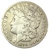 Image 1 : 1890-CC Morgan Silver Dollar
