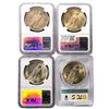 Image 2 : [4 Coins] 1922-1923 Silver Peace Dollar NGC/PCGS