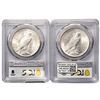 Image 2 : [2 Coins] 1923 Silver Peace Dollar PCGS MS64