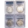 Image 1 : [4 Coins] 1880-1885 Morgan Silver Dollar PCGS MS63