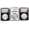 Image 1 : [3 Coins] 1886-1921 Morgan Silver Dollar NGC BU/MS