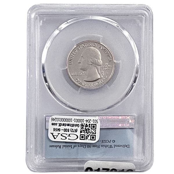 2017-S George Rogers Clark NP 25C PCGS SP70