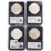Image 2 : [4 Coins] 1880-1904 Morgan Silver Dollar NGC BU