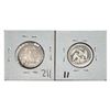 Image 2 : [2 Coins] 1855-1877 Seated Liberty Quarter