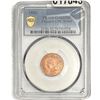 Image 1 : 1880 Indian Head Cent PCGS GenuineUNC