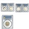 Image 1 : [5 Coins]1918-1945 Washigton Quarter&Com. Half Lot PCGS GenuineUNC