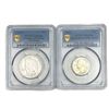 Image 4 : [5 Coins]1918-1945 Washigton Quarter&Com. Half Lot PCGS GenuineUNC