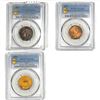Image 1 : [3 Coins] 1804-1865 U.S. 1/2 Cent&2 Cent Lot PCGS Genuine