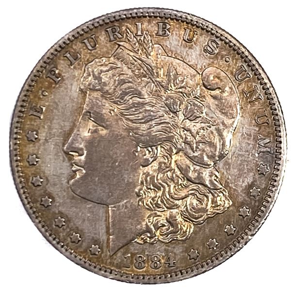 1884-S Morgan Silver Dollar