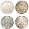 Image 2 : [4 Coins] 1884-1902 Morgan Silver Dollar