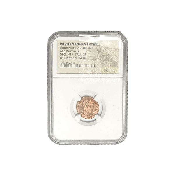 Western Roman Valentinian I, AD 364-375 AE3 NGC