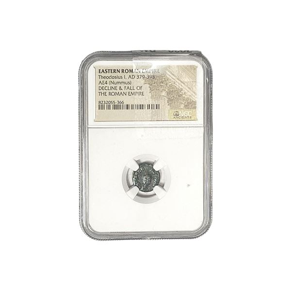 Eastern Roman Theodosius I, AD 379-395 AE4 NGC