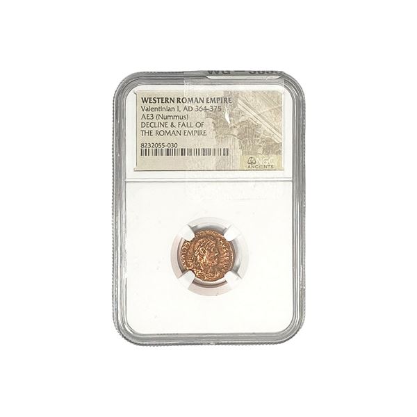 Western Roman Valentinian I, AD 364-375 AE3 NGC