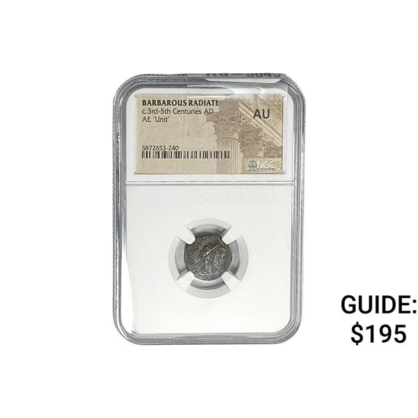 Barbarous Radiate c.3rd-5th Centuries AD AE 'Unit' NGC AU