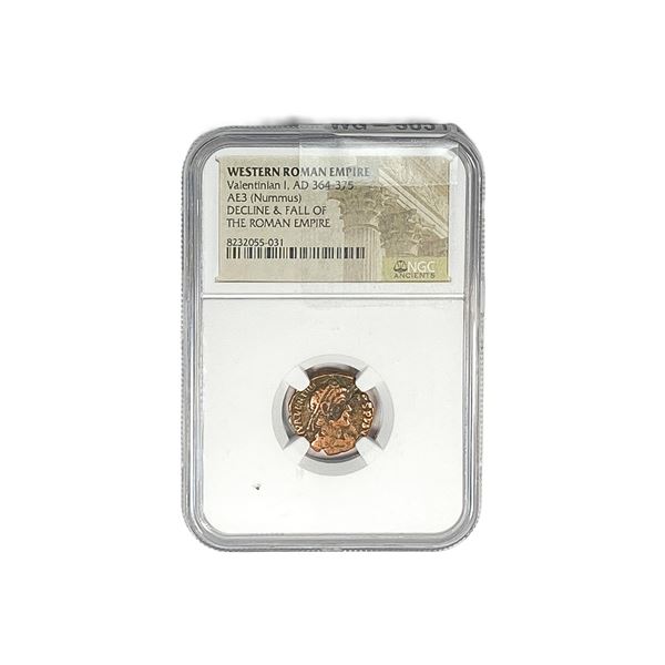 Western Roman Valentinian I, AD 364-375 AE3 NGC