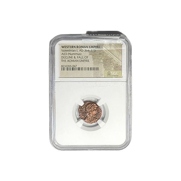 Western Roman Valentinian I, AD 364-375 AE3 NGC
