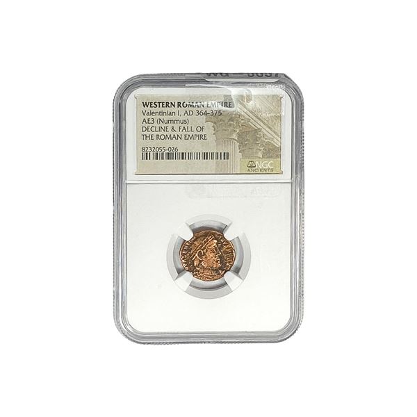 Western Roman Valentinian I, AD 364-375 AE3 NGC