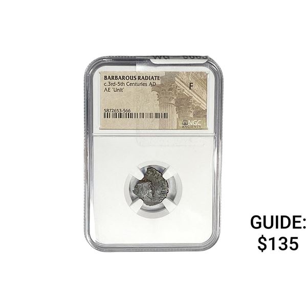 Barbarous Radiate c.3rd-5th Centuries AD AE 'Unit' NGC F