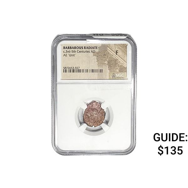 Barbarous Radiate c.3rd-5th Centuries AD AE 'Unit' NGC F