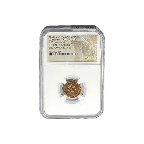 Western Roman Valentinian I, AD 364-375 AE3 NGC