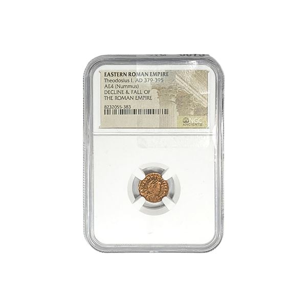 Eastern Roman Theodosius I, AD 379-395 AE4 NGC