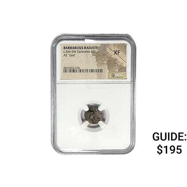 Barbarous Radiate c.3rd-5th Centuries AD AE 'Unit' NGC XF